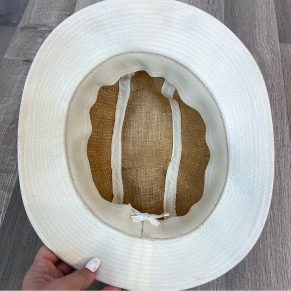 ❄️ VINTAGE Stetson ‘Hustler’ Chamois Bucket Hat - Picture 8 of 8